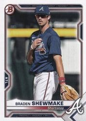 2021 Bowman Prospects Braden Shewmake #BP-48 card