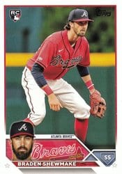 2023 Topps Update Base Set Braden Shewmake #US206 card