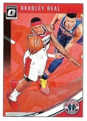2018-19 Donruss Optic Base Set Bradley Beal #113 card