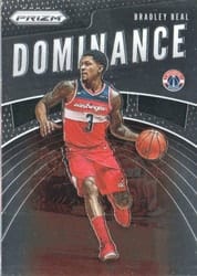 2019-20 Panini Prizm Dominance Bradley Beal #5 card