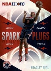 2020-21 Hoops Spark Plugs Bradley Beal #4 card