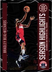 2020-21 Panini Illusions Season Highlights Bradley Beal #11 card