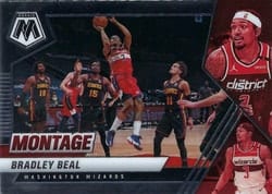 2020-21 Panini Mosaic Montage Bradley Beal #7 card