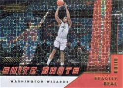2021-22 Panini Contenders Suite Shots Bradley Beal #11 card