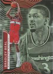 2021-22 Panini Illusions Base Set Bradley Beal #66 card