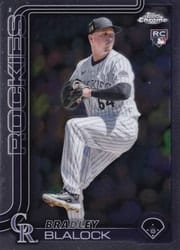 2025 Topps Chrome Base Set Bradley Blalock #289 card