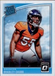 2018 Donruss Optic Base Set Bradley Chubb #169 card