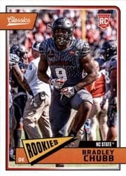 2018 Panini Classics Base Set Bradley Chubb #203 card