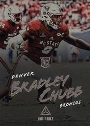2018 Panini Luminance Base Set Bradley Chubb #110 card