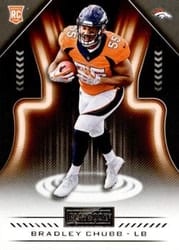 2018 Panini Playbook Base Set Bradley Chubb #120 card
