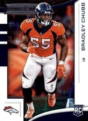 2018 Panini Rookies & Stars Base Set Bradley Chubb #104 card
