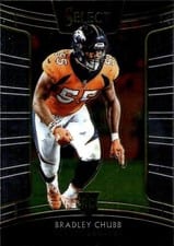 2018 Panini Select Bradley Chubb #78 card