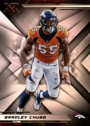 2019 Panini XR Base Set Bradley Chubb #59 card