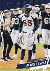 2020 Panini Prestige Base Set Bradley Chubb #28 card