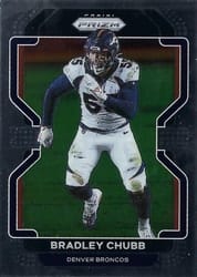 2021 Panini Prizm Base Set Bradley Chubb #203 card