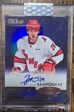2024-25 Upper Deck Clear Cut 1997-98 Collectors Choice Starquest Bradly Nadeau #CSA-BN card