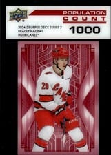 2024-25 Upper Deck Population Count Bradly Nadeau #PC-52 card