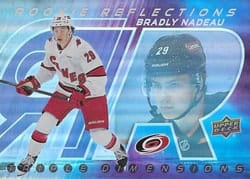 2024-25 Upper Deck Rookie Reflections Bradly Nadeau #RR-22 card