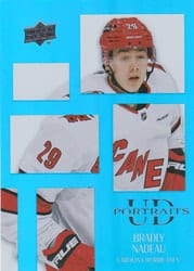 2024-25 Upper Deck UD Portraits Bradly Nadeau #P49 card