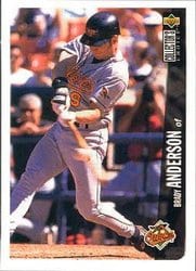 1996 Collector's Choice Base Set Brady Anderson #462 card