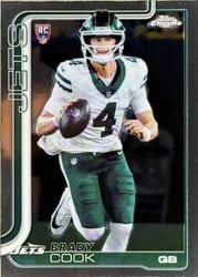 2025 Topps Chrome Base Set Brady Cook #319 card