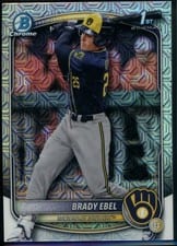 2025 Bowman Draft Chrome Brady Ebel #BDC-194 card