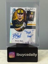 2025 Bowman Draft Draft Prospect Portrait Autographs Brady Ebel #DPPA-BE card