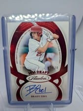 2025 Panini Flawless 2025 Draft Class Signatures Brady Ebel #4 card