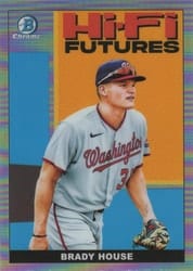 2022 Bowman Hi-Fi Futures Brady House #HIFI-21 card