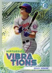 2022 Bowman Virtuosic Vibrations Brady House #VV-7 card
