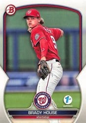 2023 Bowman 1st Edition Base Set Brady House #BPPF-68 card