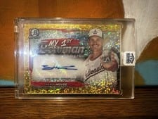 2024 Bowman Chrome My 1st Bowman Autographs Brady House #1BA-BH card