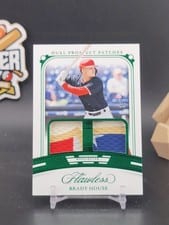 2024 Panini Flawless Dual Prospect Patches Brady House #DP-BH card