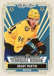 2025-26 O-Pee-Chee Base Retro Brady Martin #589 card