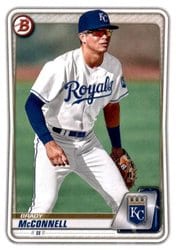 2020 Bowman Draft Base Set Brady McConnell #BD-108 card