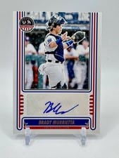 2025 Panini Stars & Stripes 18U National Team Signatures Brady Murrietta #NTS-BM card