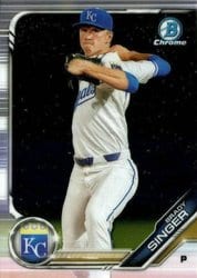 2019 Bowman Chrome Prospects Brady Singer #BCP-110 card