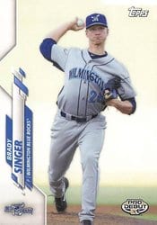 2020 Topps Pro Debut Base Set Brady Singer #PD-147 card