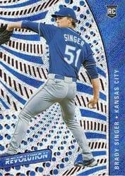 2021 Panini Chronicles Revolution Brady Singer #50 card