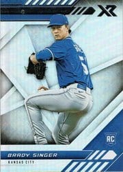 2021 Panini Chronicles XR Brady Singer #11 card