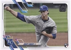 2021 Topps Base Set Brady Singer #169 card