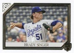 2021 Topps Gallery Base Set Brady Singer #66 card