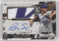 2021 Topps Inception Autograph Patch Cards Brady Singer #APC-BS card