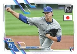 2021 Topps Japan Edition Base Set Brady Singer #132 card