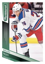 2019-20 Parkhurst Base Set Brady Skjei #117 card