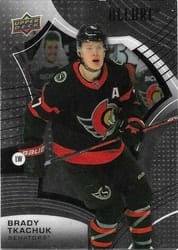 2021-22 Upper Deck Allure Base Set Brady Tkachuk #19 card