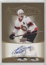 2021-22 Upper Deck Artifacts 2005-06 Retro - Autograph Facts Brady Tkachuk #RAF-BT card