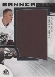 2022-23 SP Game Used 2022 NHL All-Star Game Banner Year Relics Brady Tkachuk #BYAS-BT card