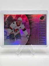 2023-24 SPx Black Steel Signatures Brady Tkachuk #ST-BT card