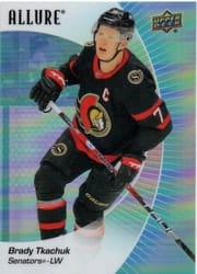 2023-24 Upper Deck Allure Base Set Brady Tkachuk #46 card